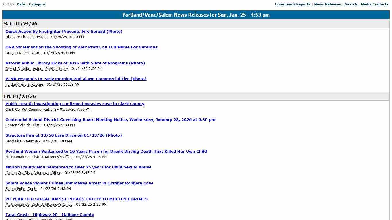 FlashAlertPortland - Press Releases